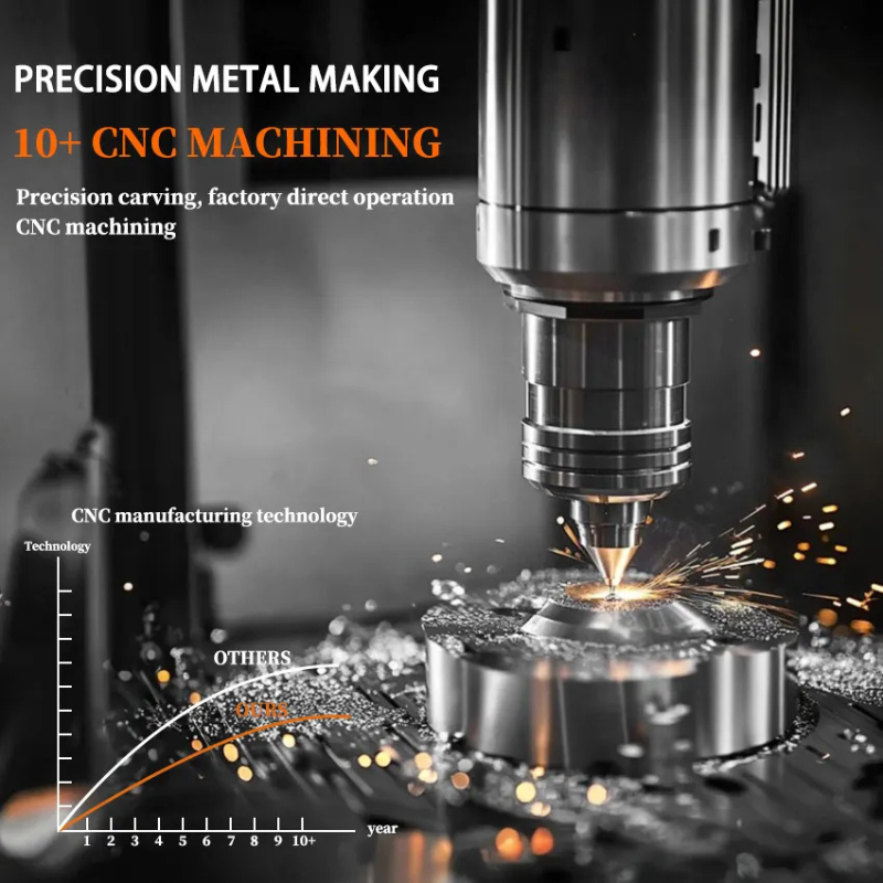 OEM Made Drone Brushless Motor CNC Machining Aluminum Stainless Steel DC Motor Custom Parts CNC Cutting Service