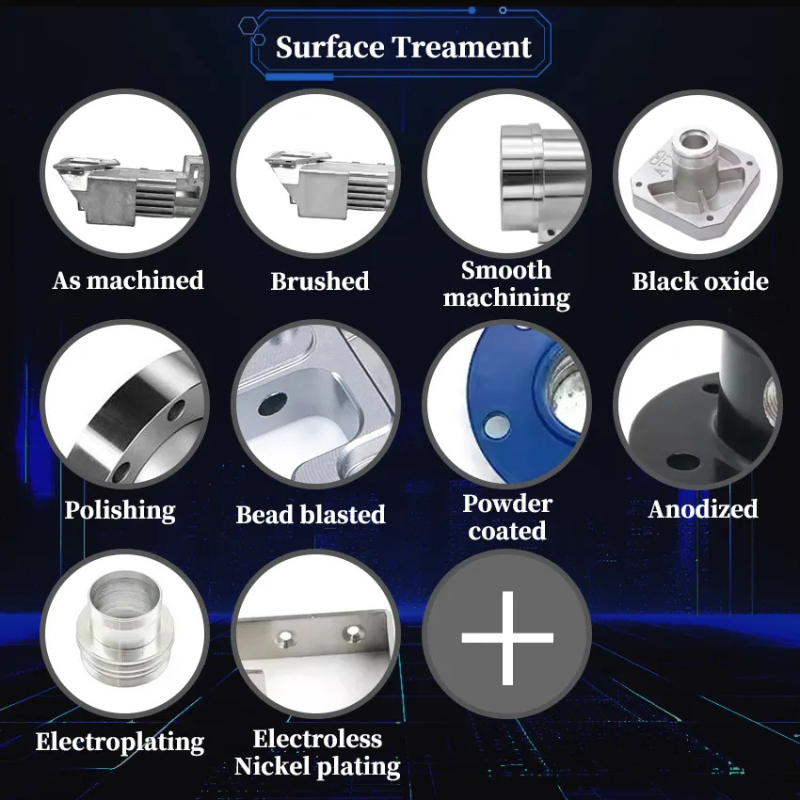 OEM Made Drone Brushless Motor CNC Machining Aluminum Stainless Steel DC Motor Custom Parts CNC Cutting Service