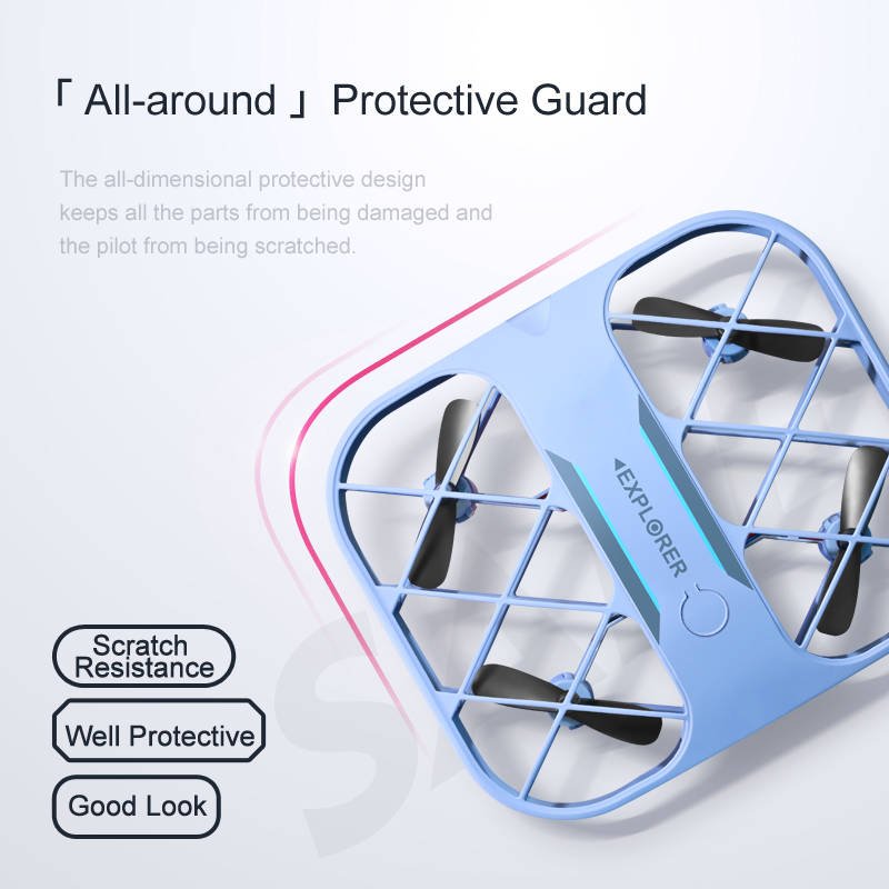 JHD H107 Drone Wifi Fpv Drones with Camera hd 4k Remote Control Helicopter Plane Pocket Quadcopter Christmas Gift for Boys Dron