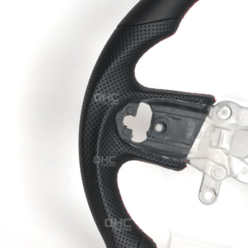 Custom Leather Racing Steering Wheel for 2018 2021 jeep wrangler Accessories jeep Gladiator Steering Wheel jeep jl Jt Jk