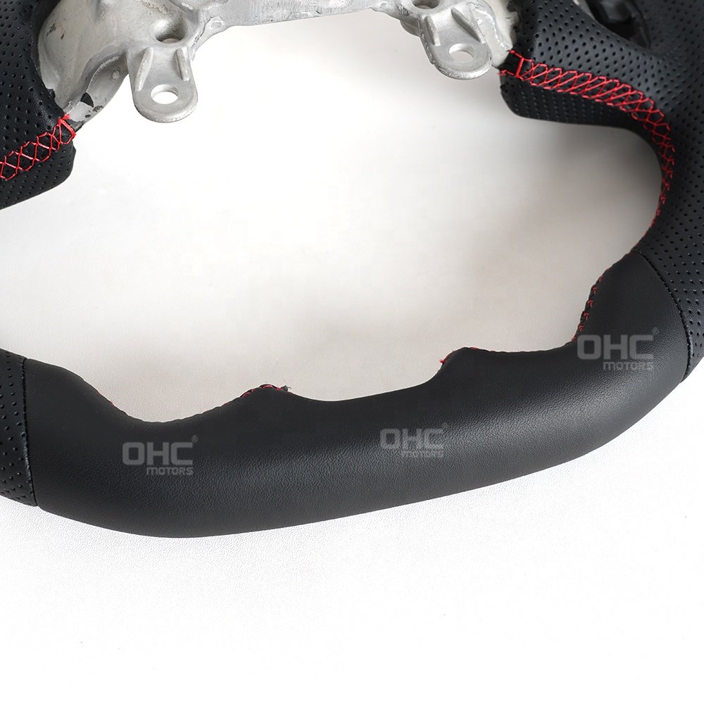 Custom Leather Racing Steering Wheel for 2018 2021 jeep wrangler Accessories jeep Gladiator Steering Wheel jeep jl Jt Jk