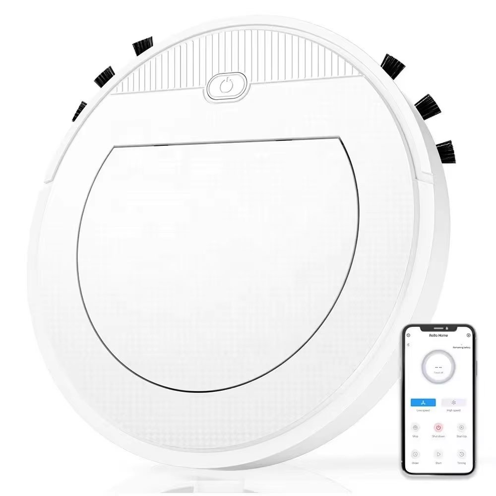 Wi-Fi Intelligent Automatic Charging Voice Timing Sweeping Robot With App/Remote Control Appliance Cleaning Electric Sweeper