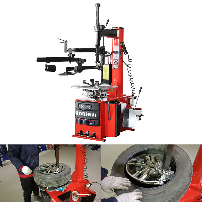 2025 Automatic Tyre Fitting Machine New 13"-24" Tire Changer Efficient Tyre Changing Fast