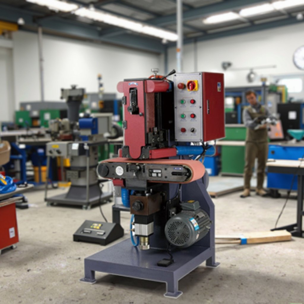 Auto Heel Sole Grind Roughing Machine Outsole Fluffing Polishing and Buffing Machine with Core Motor Gear Bearing Components