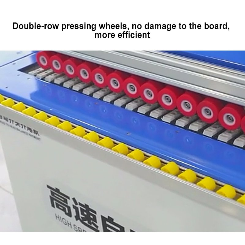 Auto Automatic Edge Banding Machine for Veneer Splicing Furniture Plywood Production Motor Bearing PLC for Building Material