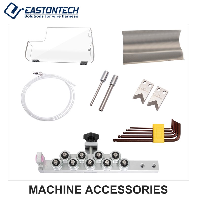 EW-3010 Professional Silent Hybrid Stepper Motor Wire Cutting & Stripping Machine AWG30-12 Cable Cut Peeler