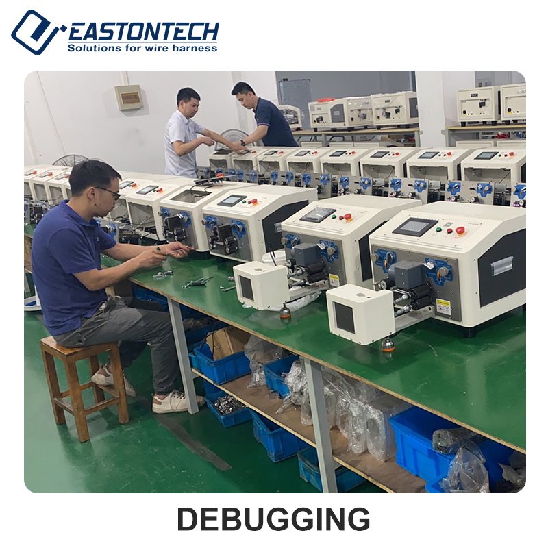 EW-3010 Professional Silent Hybrid Stepper Motor Wire Cutting & Stripping Machine AWG30-12 Cable Cut Peeler