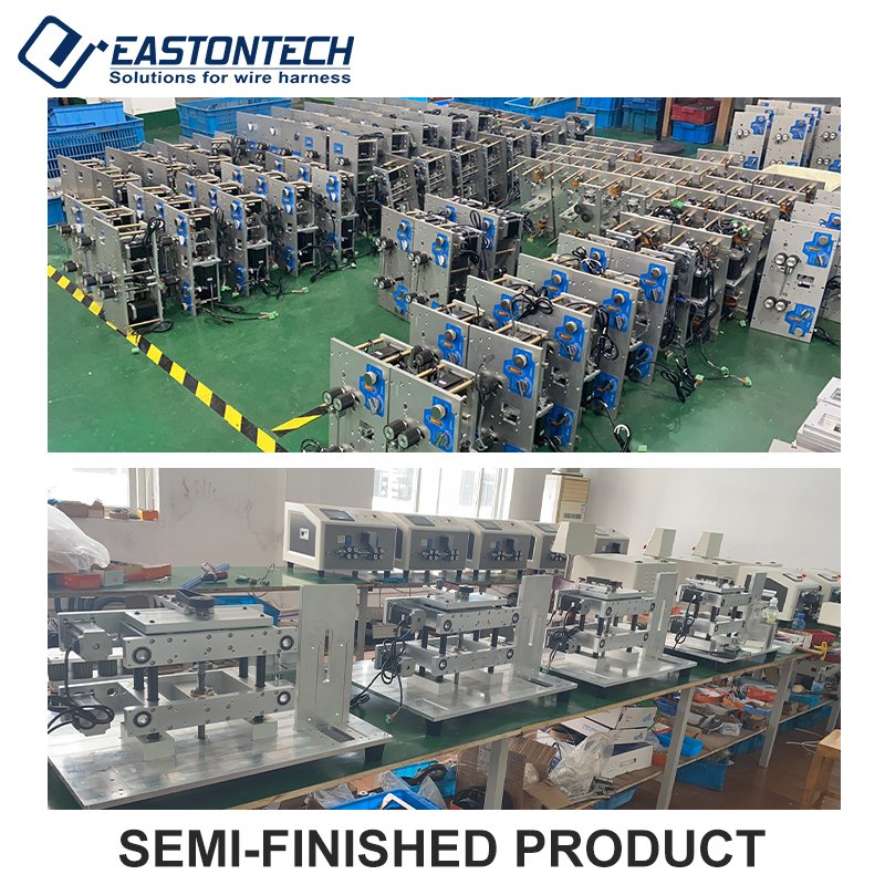 EW-3010 Professional Silent Hybrid Stepper Motor Wire Cutting & Stripping Machine AWG30-12 Cable Cut Peeler