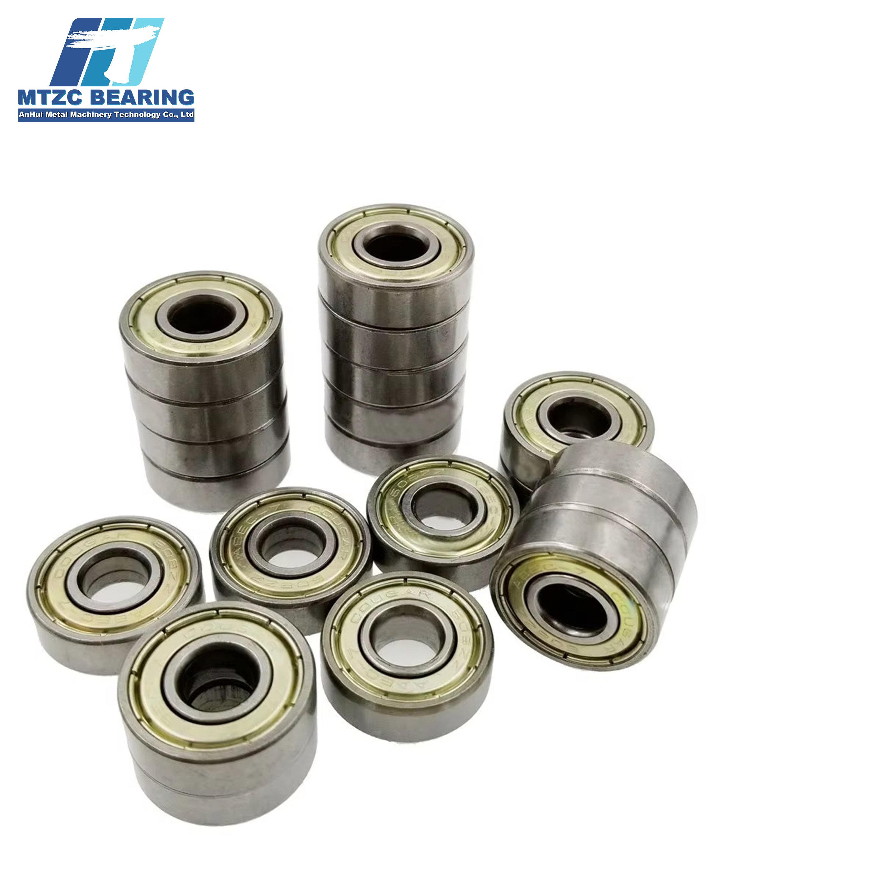MTZC Factory Supplier Deep Groove Ball Bearing Roller 608z Rolamento 608zz 2rs 608-2rs Bearing 608 Zz C3
