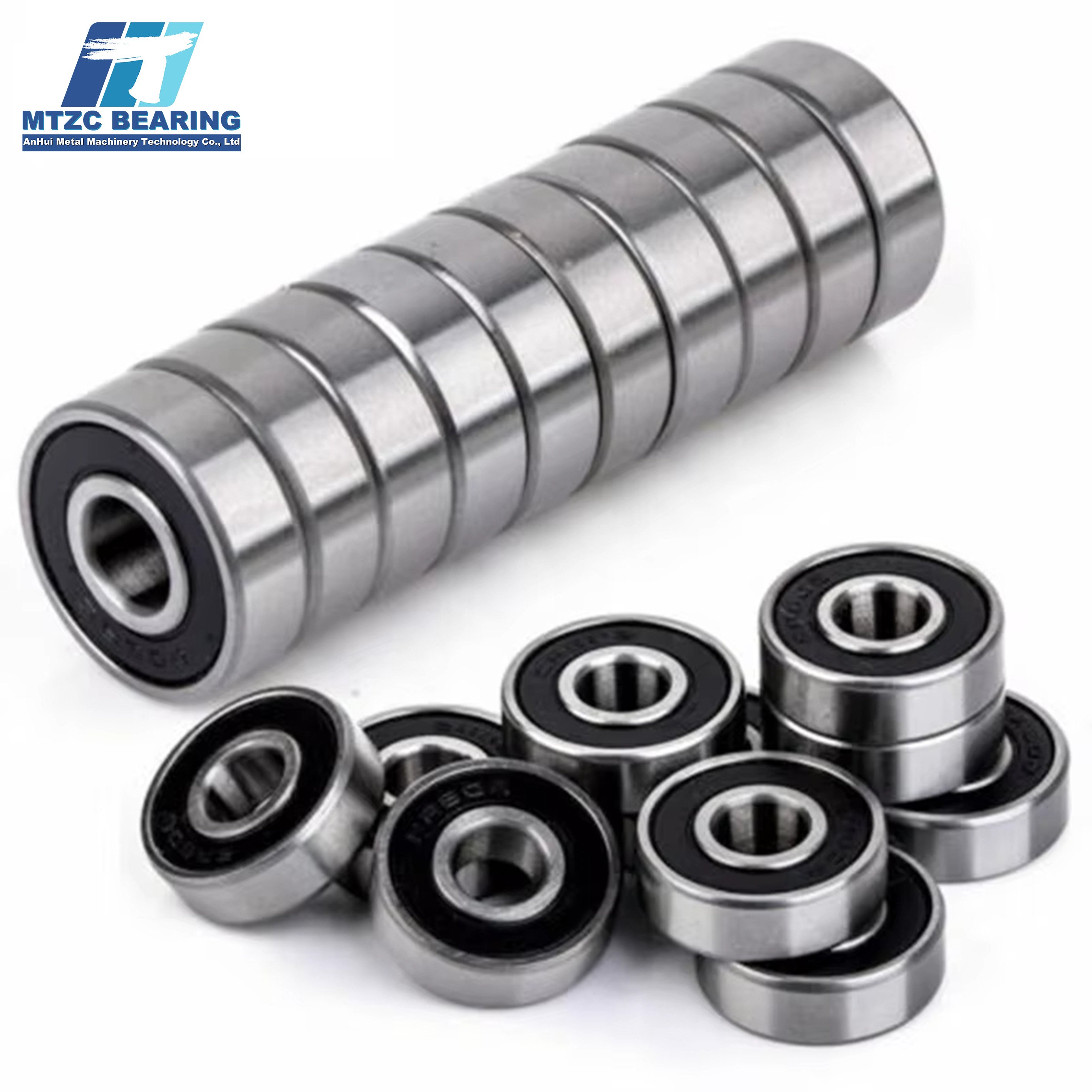 MTZC Factory Supplier Deep Groove Ball Bearing Roller 608z Rolamento 608zz 2rs 608-2rs Bearing 608 Zz C3