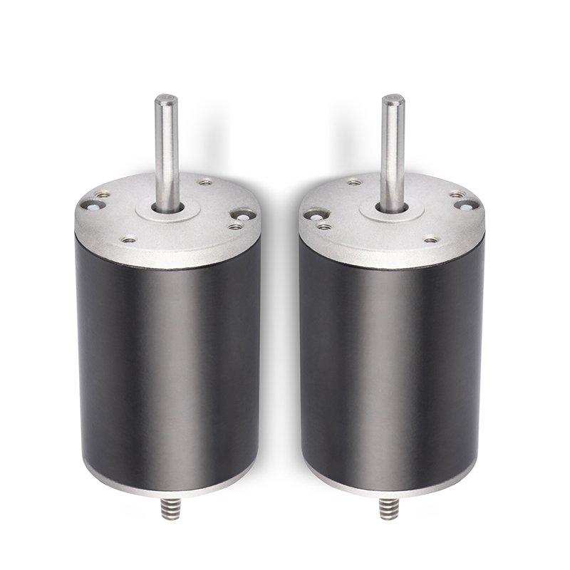 OD63mm High Torque Permanent Magnet Brushed Dc Motor 12V 24V 36V 40V 48V 160v Power 48w