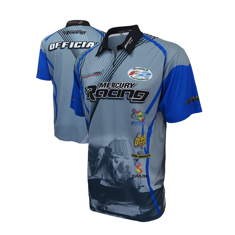 Wholesale Pit Crew Shirt Racing Shirt Customized Design Low Moq Sublimated Racing Polo Shirts