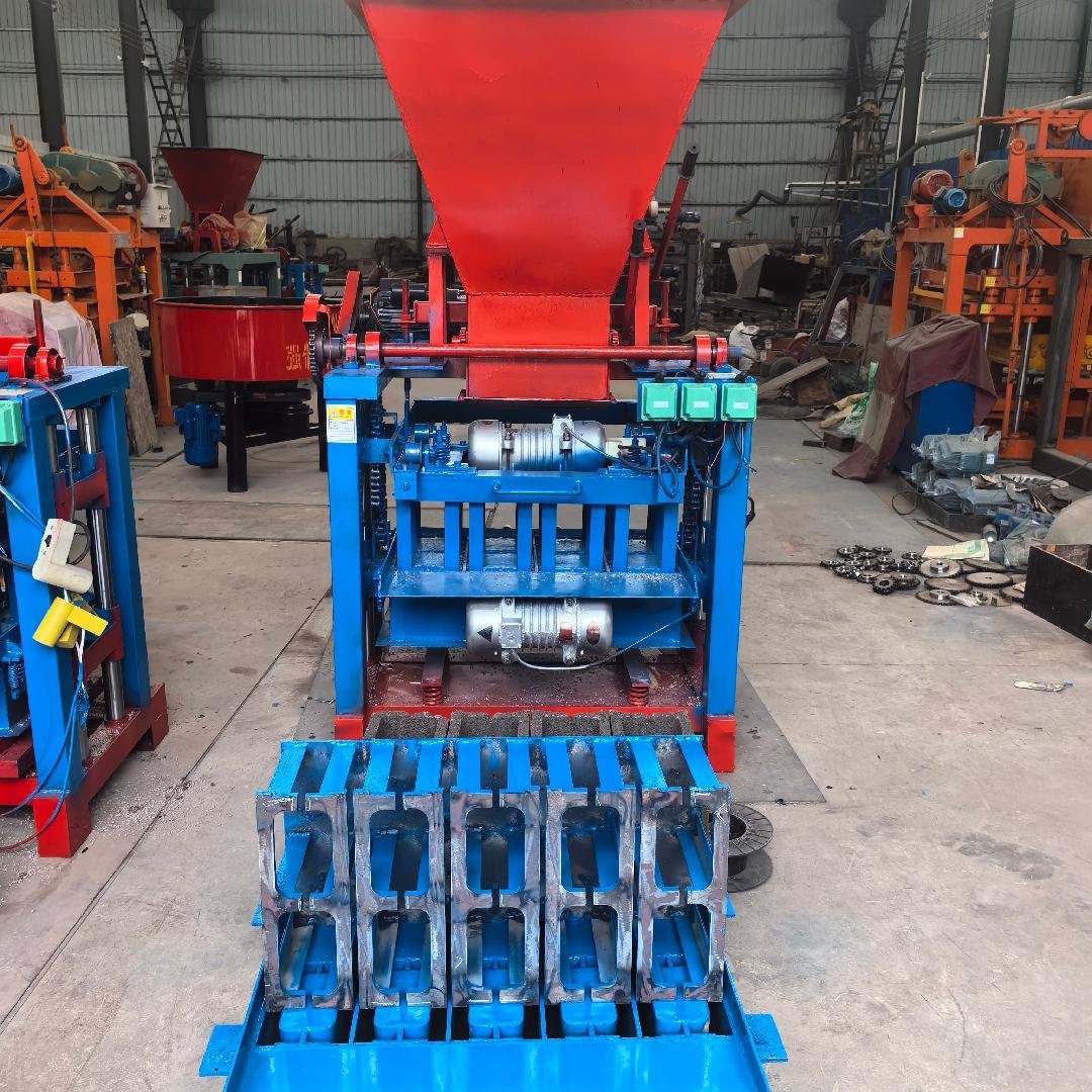 Semi Automatic Cement Block Production Line for Making All Types of Hollow Blocks Paving Interlock Blocks
