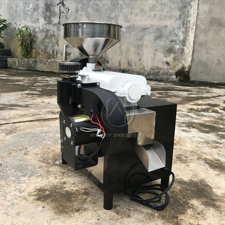 Hot Sell Best Quality HW-50kg/h Dry Coffee Bean Sheller Coffee Huller Peeling Machine Coffee Sheller Machine