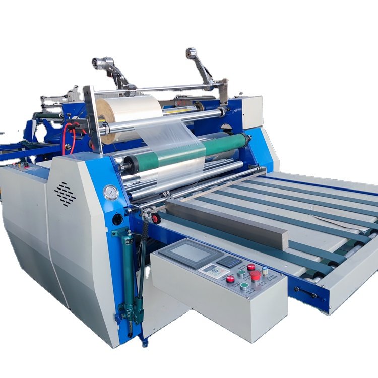 ZHNEHUA-FMJ Semi Automatic Thermal Bopp Film Roll Laminator Machine