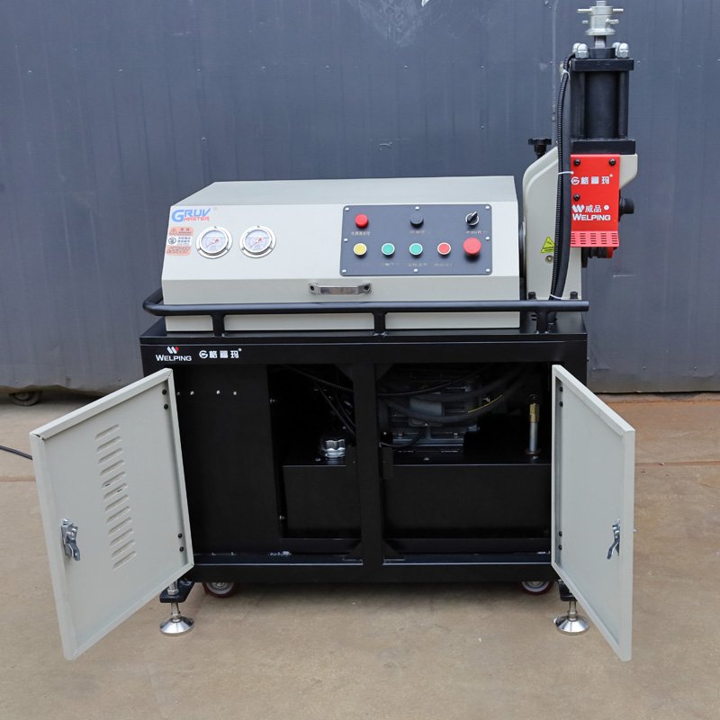 Automatic Roll Grooving Machine 2 Inch to 12 Inch Hydraulic Roll Groover 12" for 10mm Pipe Thickness