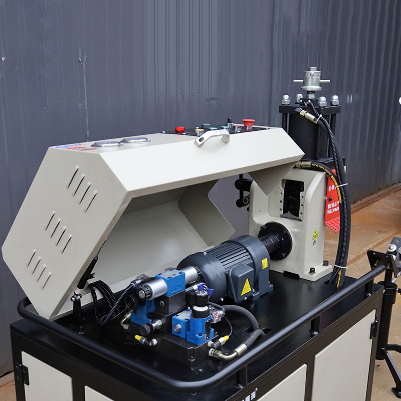 Automatic Roll Grooving Machine 2 Inch to 12 Inch Hydraulic Roll Groover 12" for 10mm Pipe Thickness