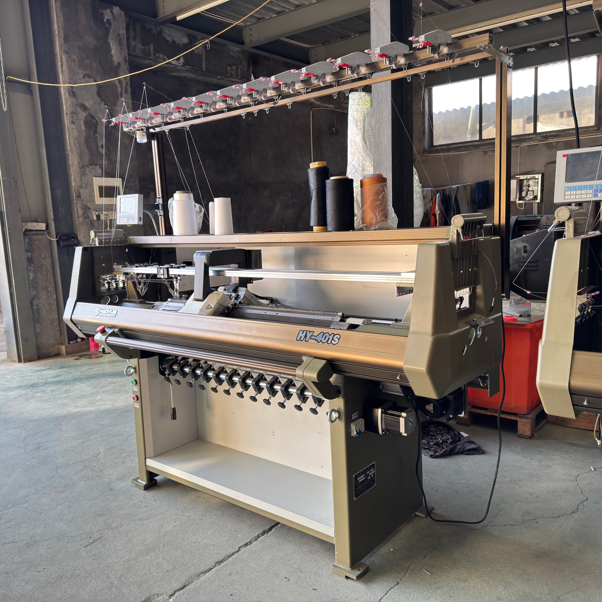 Fully Auto Semi Automatic Flat Knitting Machine Collar Knitting Machines