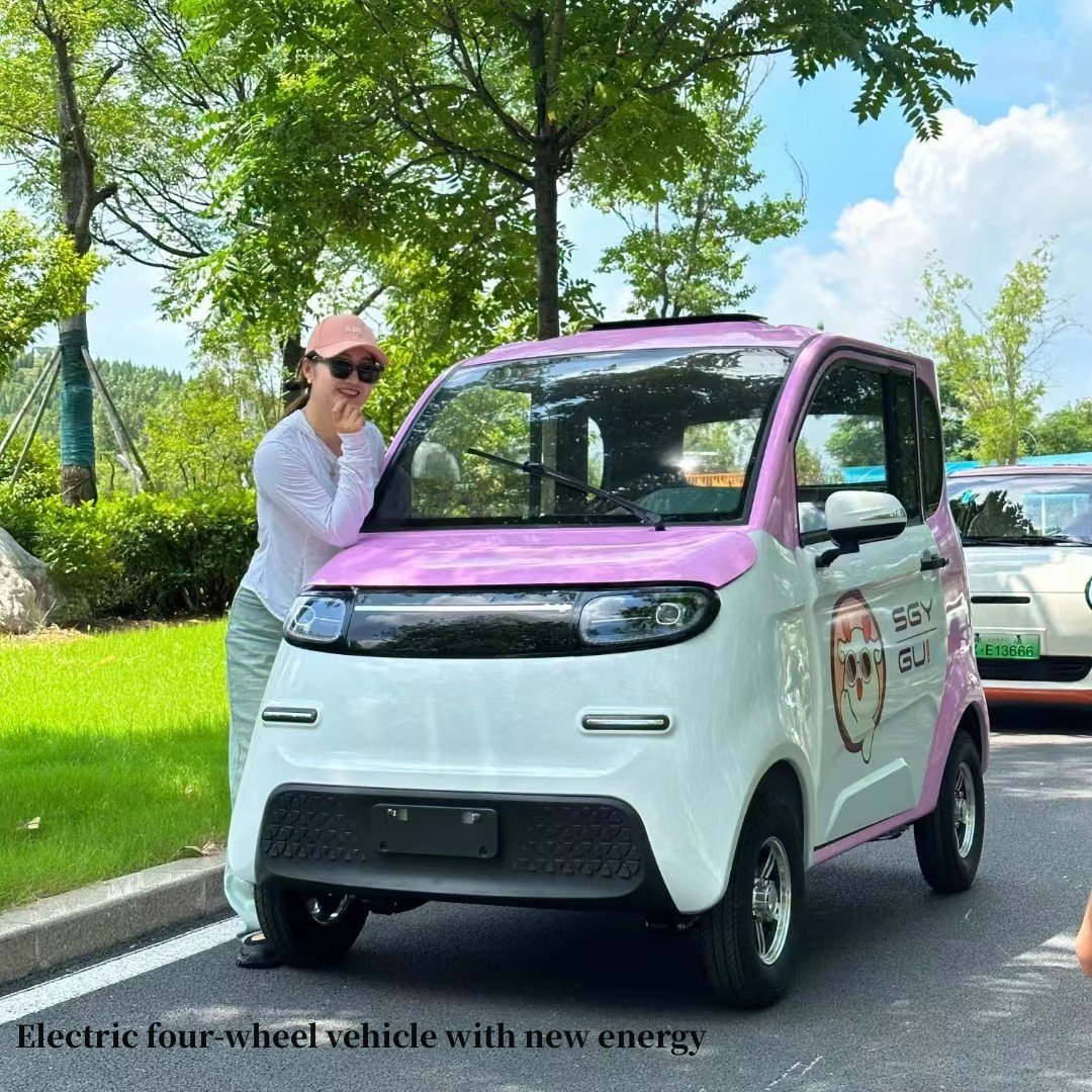 New Cheap 4-Wheeled Electric SUV Auto Motor China High Speed 48V Lithium Battery 400kg Payload Capacity 4x4 Drive Left Steering