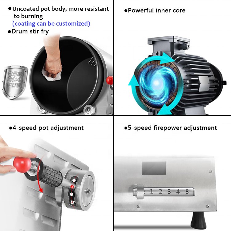 Fried Rice Machine Restaurant Rotating Smart Robot Cooker Wok Chef Automatic Cooking Machine Intelligent Cooking Robot for Hotel