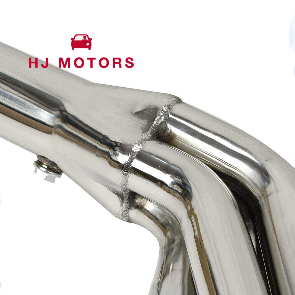 Long Tube Exhaust Manifold Headers 1 3/4" Conversion Swap for Chevy C10 LS Truck LS1 LS2 LS3 LS6 Car Exhaust Headers