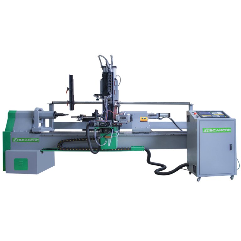 CNC Wood Lathe Cnc Lathe Wood Lathe Machine Wood Turning Lathe for Stair Handrails, Table Legs, Stool Legs