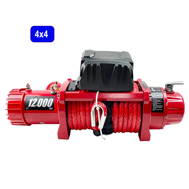 Best-Selling 5.4t High Quality Steel Rope Electric Winch 12000lbs 12000 lb Winch 12v 4x4 Winch for Sale