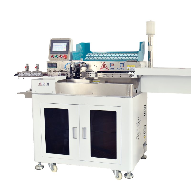 Fully Automatic Cable Manufacturing Equipment Stepper Motor Wire Double Tinning Cutting and Stripping Machine