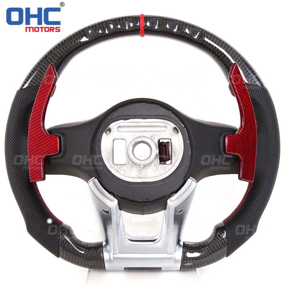 Ohc Motors Carbon Fiber Steering Wheel for Mercedes Benz a C E S G Class Cls W177 W205 S205 W213 W204 Amg Old to New Upgrade
