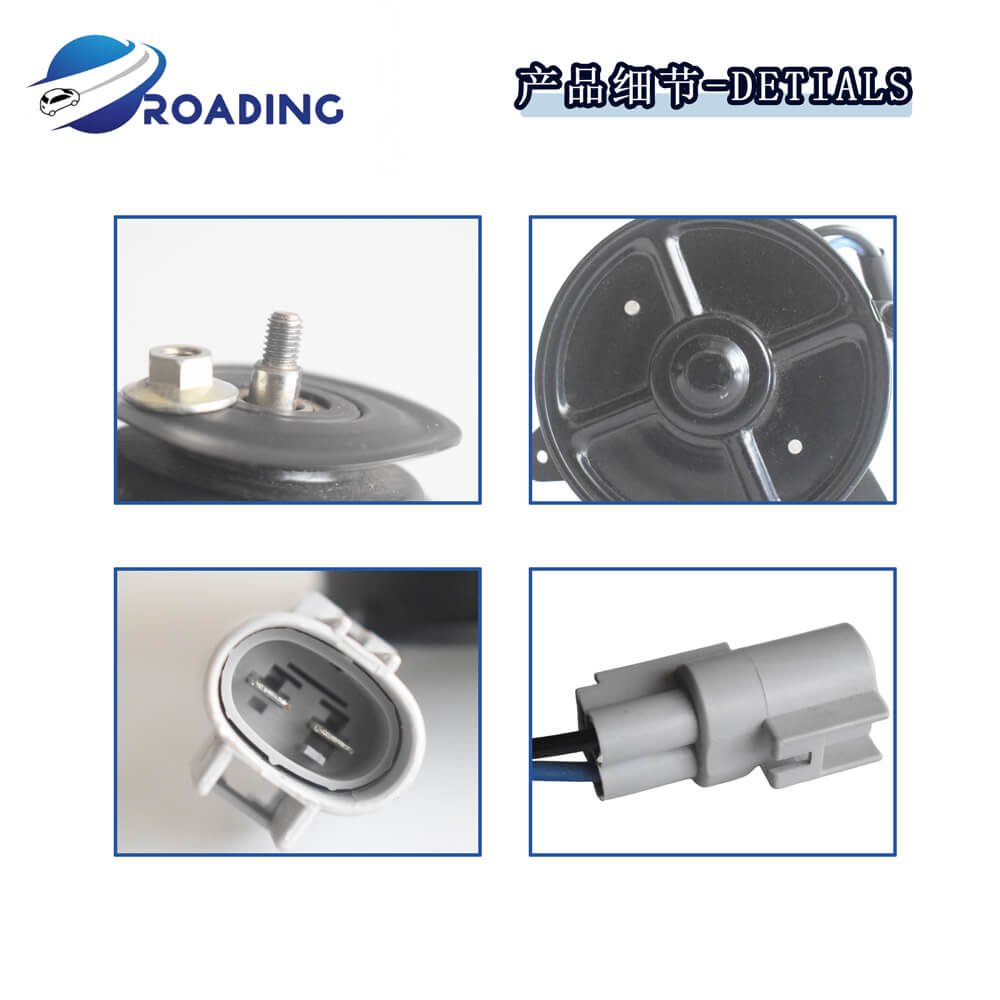 Radiator Cooling Fan Motor for Toyota Exsior Tercel Hiace Corolle Daihatsu G200 NYF1024 16363-11080 262400-7723 16363-74030
