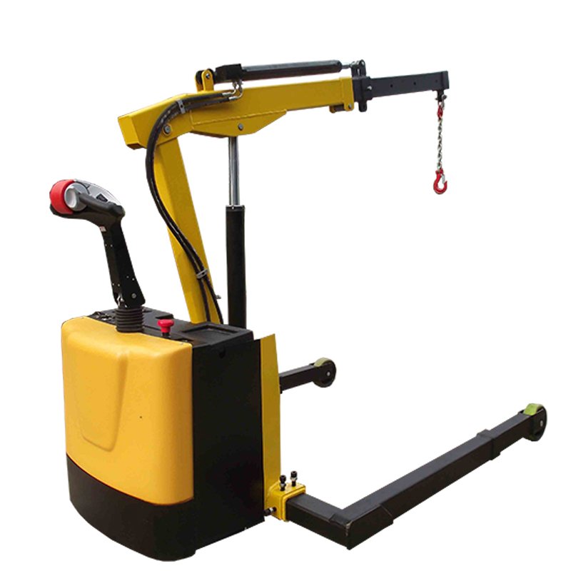 Safety Electric Mobile Equipment 1200kg Heavy Material Lifting Crane for on Site Lifting Loading Unloading