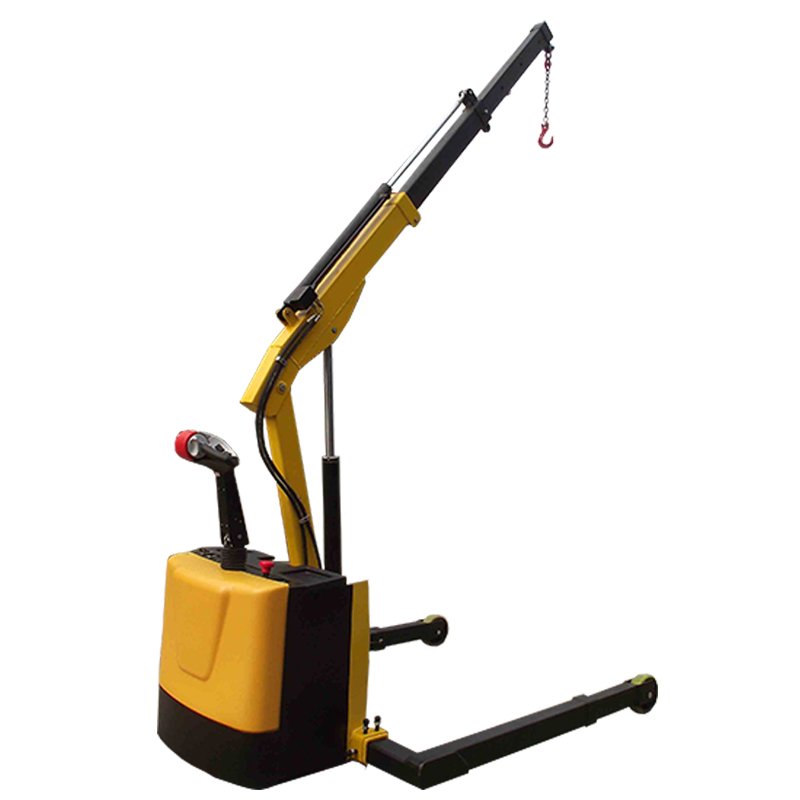 Safety Electric Mobile Equipment 1200kg Heavy Material Lifting Crane for on Site Lifting Loading Unloading
