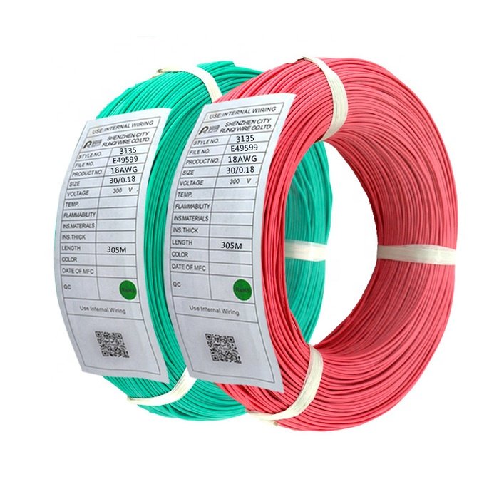 UL 3135 14AWG/16AWG/18Awg Electric Copper Heating Silicone Wire