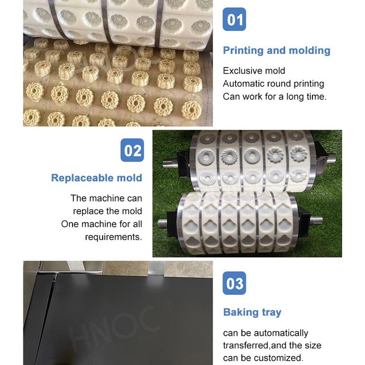 Small Rotary Dog Mould Shortbread Fabrication Biscuit Make Machine De Fabrication De Biscuit Walnut Cookie Machine Price