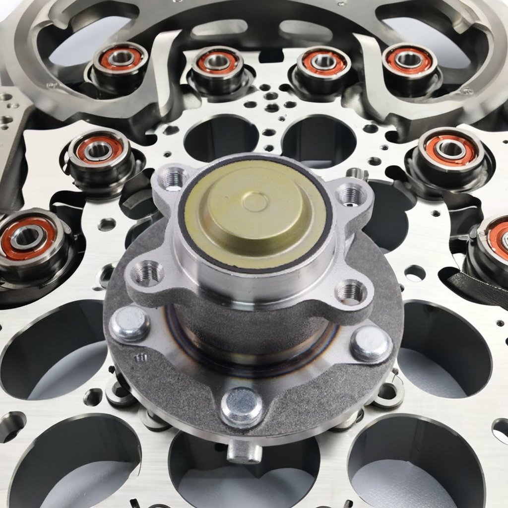 Rear Wheel Bearings and Hub Assembly for Honda Civic MK10 2016-2022 KLT/HD/083AB OEM 42200-TBA-A01 Automotive Parts