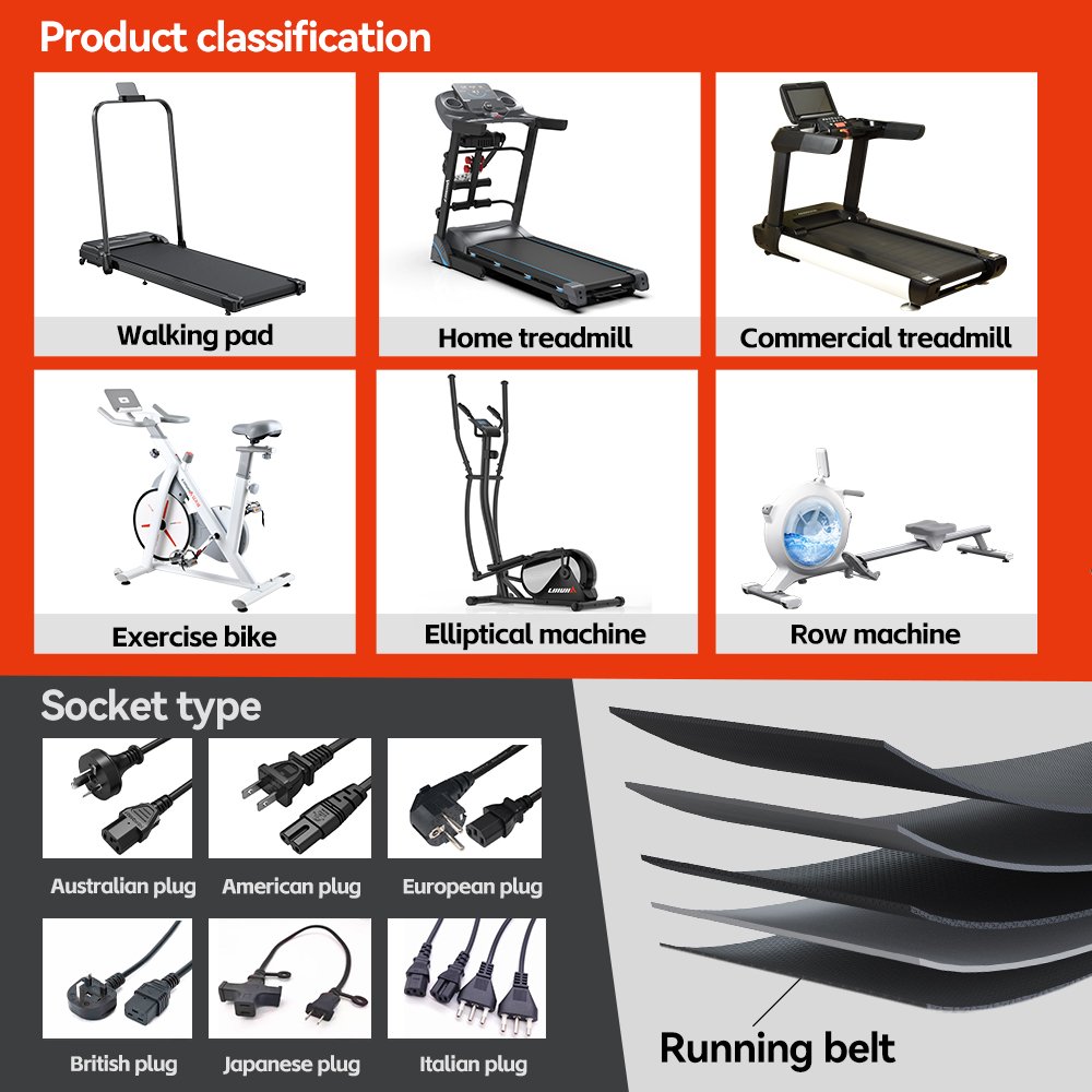 Lijiujia Electronic 2.5hp Motor Ac American Fitness Commercial Incline Treadmill Running Machine