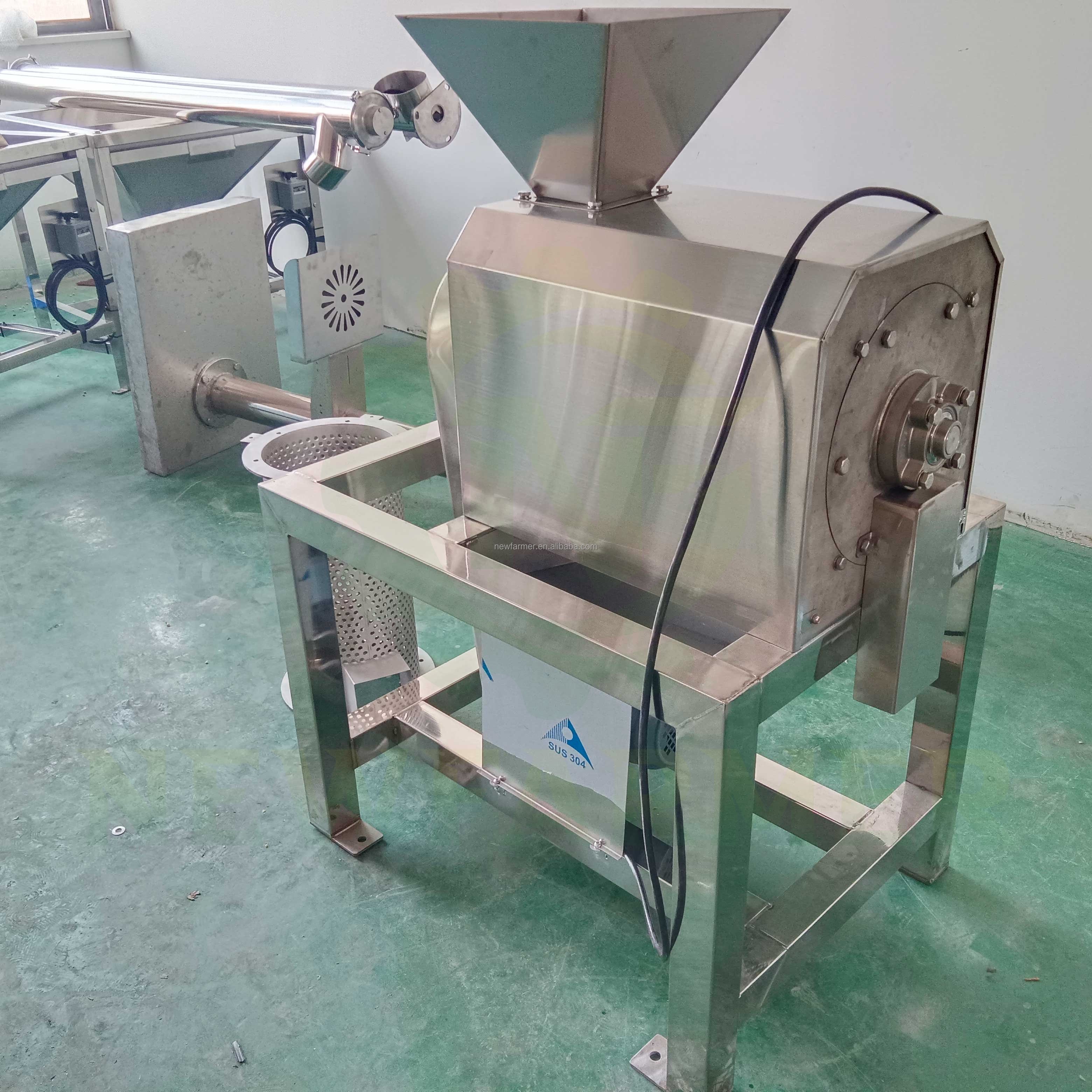 High Efficiency Mango Pitting and Pulping Machine Mango Juicer