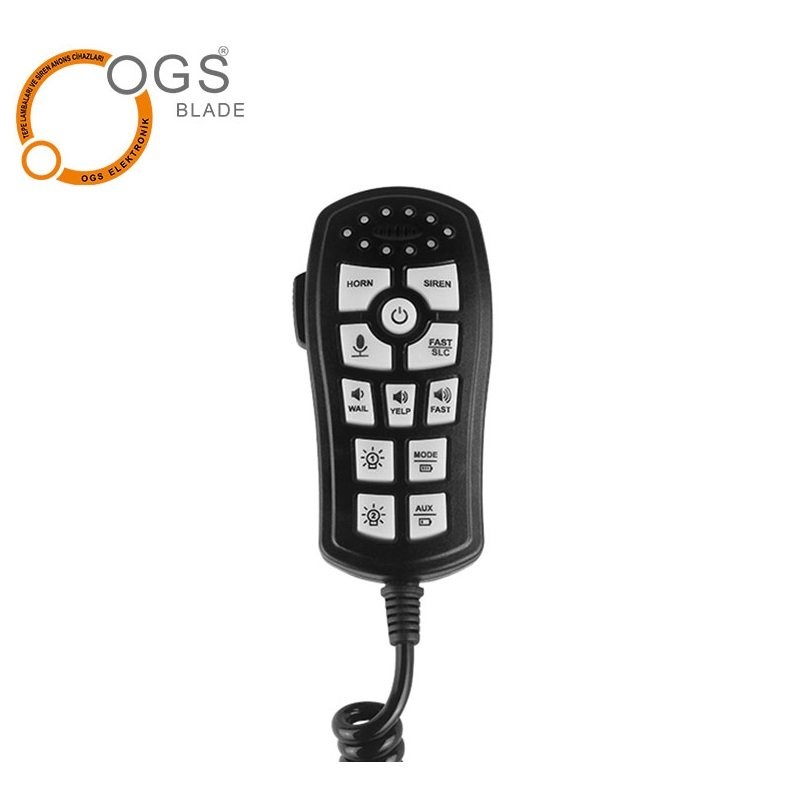 Siren Announcement System Car Fire Truck Ambulance Siren with Speaker 200W Car
