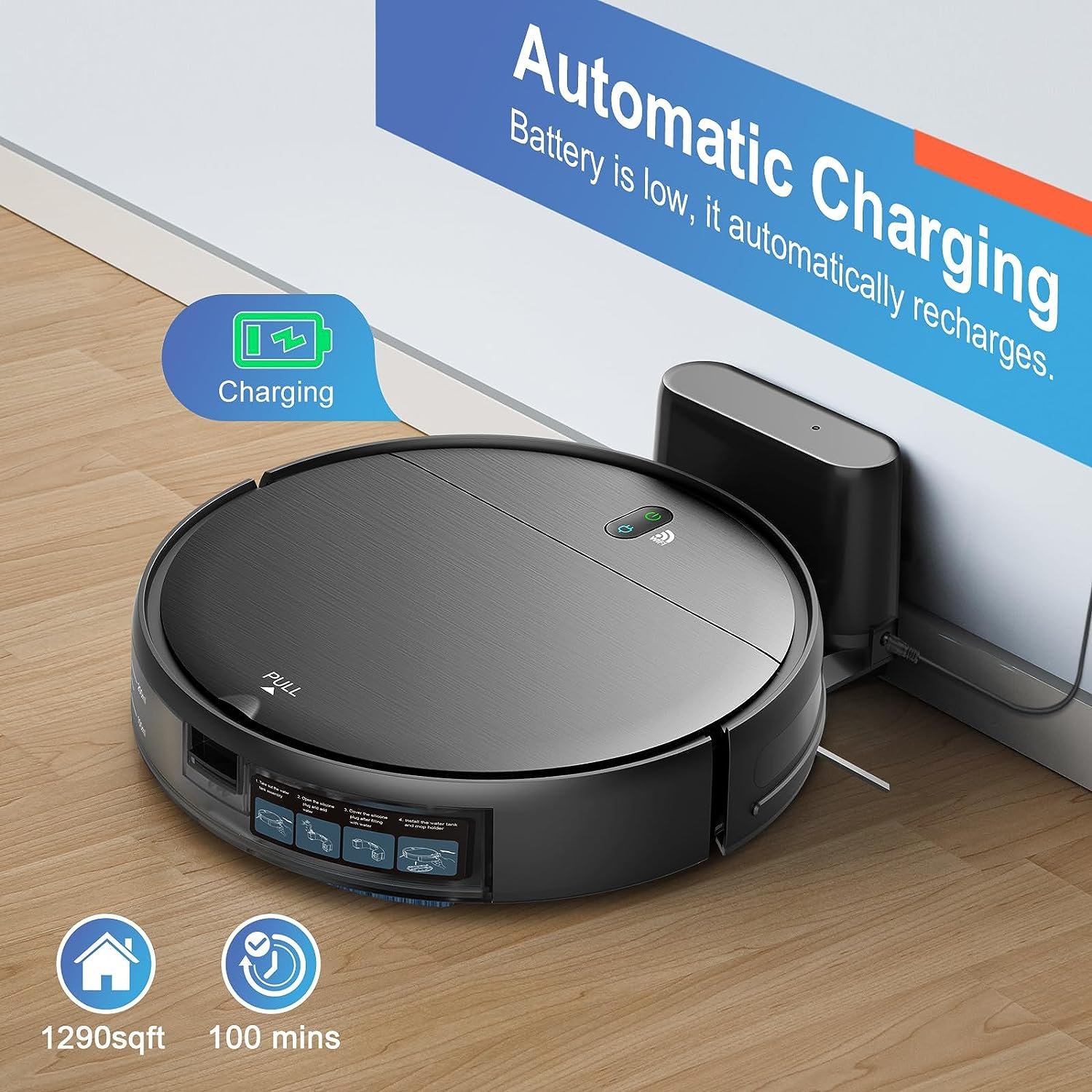 Remote Control Smart Cleaner 3 in 1 Vacuum Robpt Electric Vacuum Robot Aspirador Multifuncional