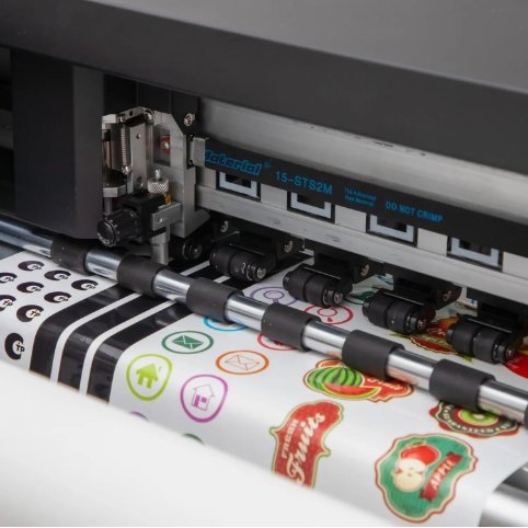 VR30X Roll Die Cut Stickers Vinyl Machine Auto Feed Die Cutting Machine Automatic Mini Label Finisher