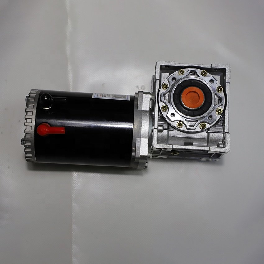 China High 900W Electric Motor 24V High Torque Low RPM Brushed DC Geared Motor Permanent Magnet Fan Boat Use 24V Volta Sale