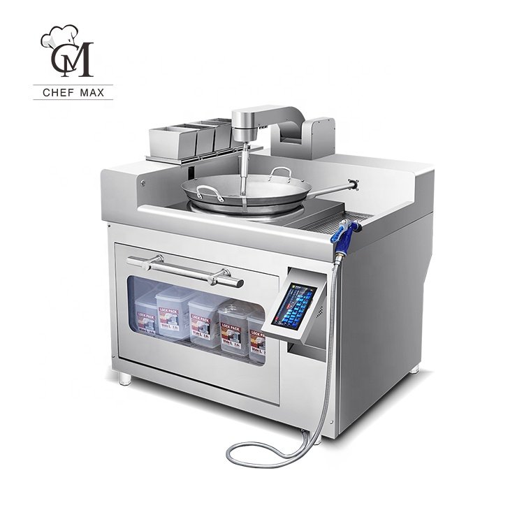 CHEFMAX Commercial Intelligent Restaurant Auto Cooking Machine Fried Rice Machine Cook Robot