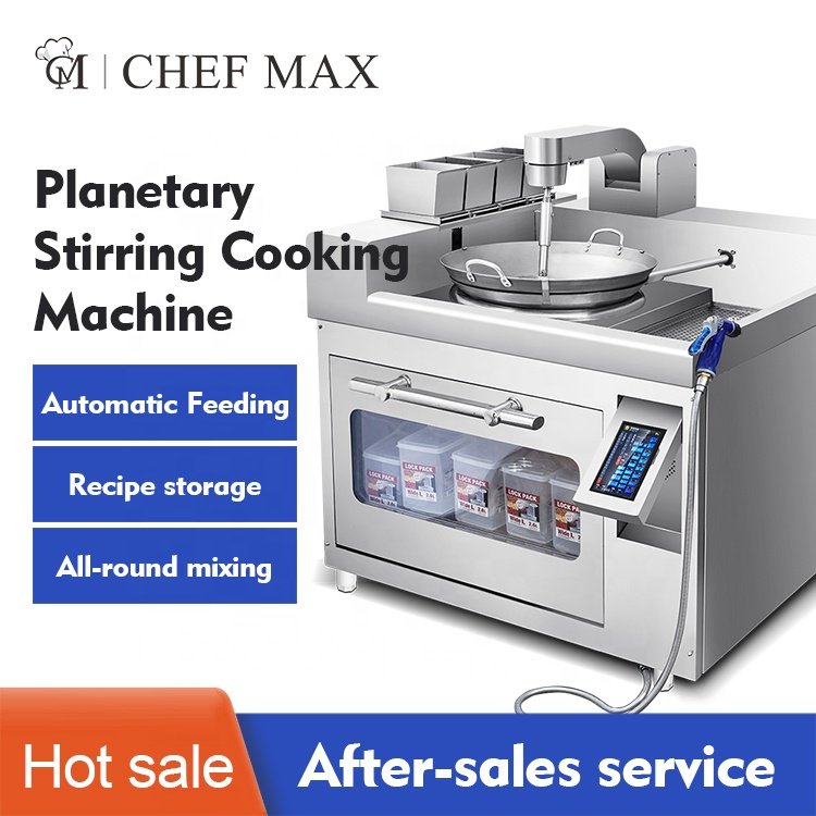 CHEFMAX Commercial Intelligent Restaurant Auto Cooking Machine Fried Rice Machine Cook Robot