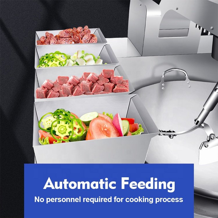 CHEFMAX Commercial Intelligent Restaurant Auto Cooking Machine Fried Rice Machine Cook Robot