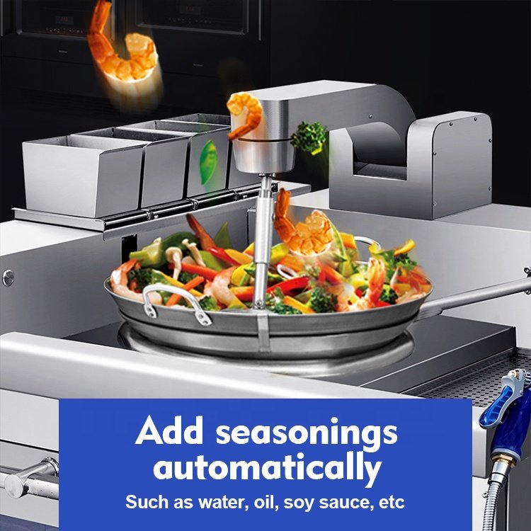 CHEFMAX Commercial Intelligent Restaurant Auto Cooking Machine Fried Rice Machine Cook Robot