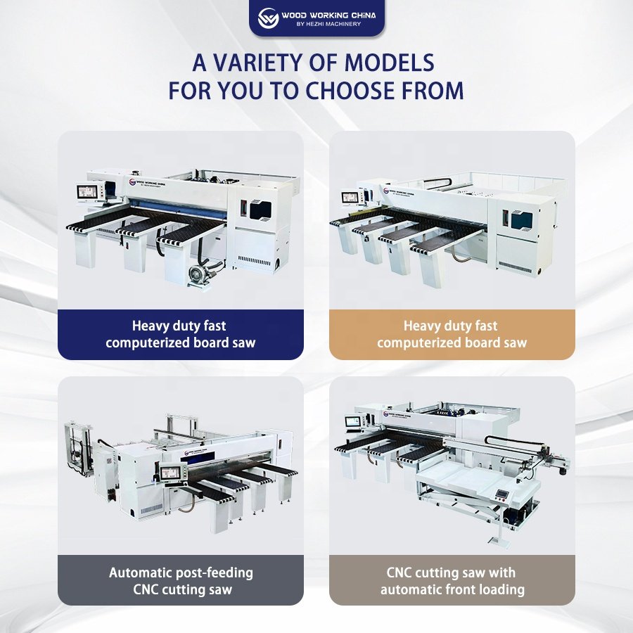 Precision Cheap Price Wood Cutting Sliding Table Auto CNC Beam Panel Saw Machine