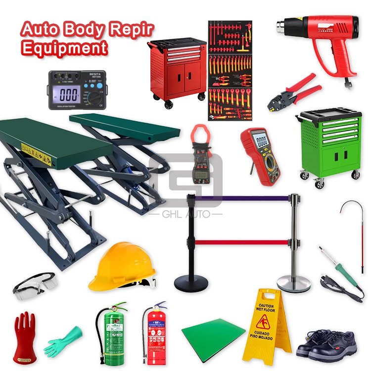 After-sales Service Stations Car Mechanical Lifting Equipments Auto Tool Equipment Garage Tools with Full Set for Workshop