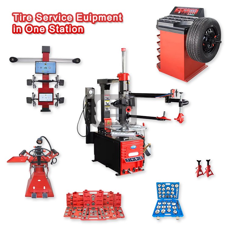 After-sales Service Stations Car Mechanical Lifting Equipments Auto Tool Equipment Garage Tools with Full Set for Workshop