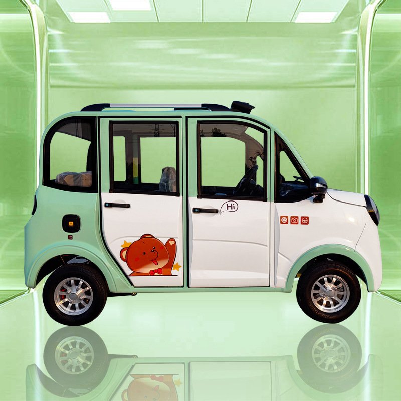 Hot Sale New Mini Cars Wuling Baojun EV Car Urban 4 Wheel Left Drive Vehicles Cheap Electric Mini Car for Adult