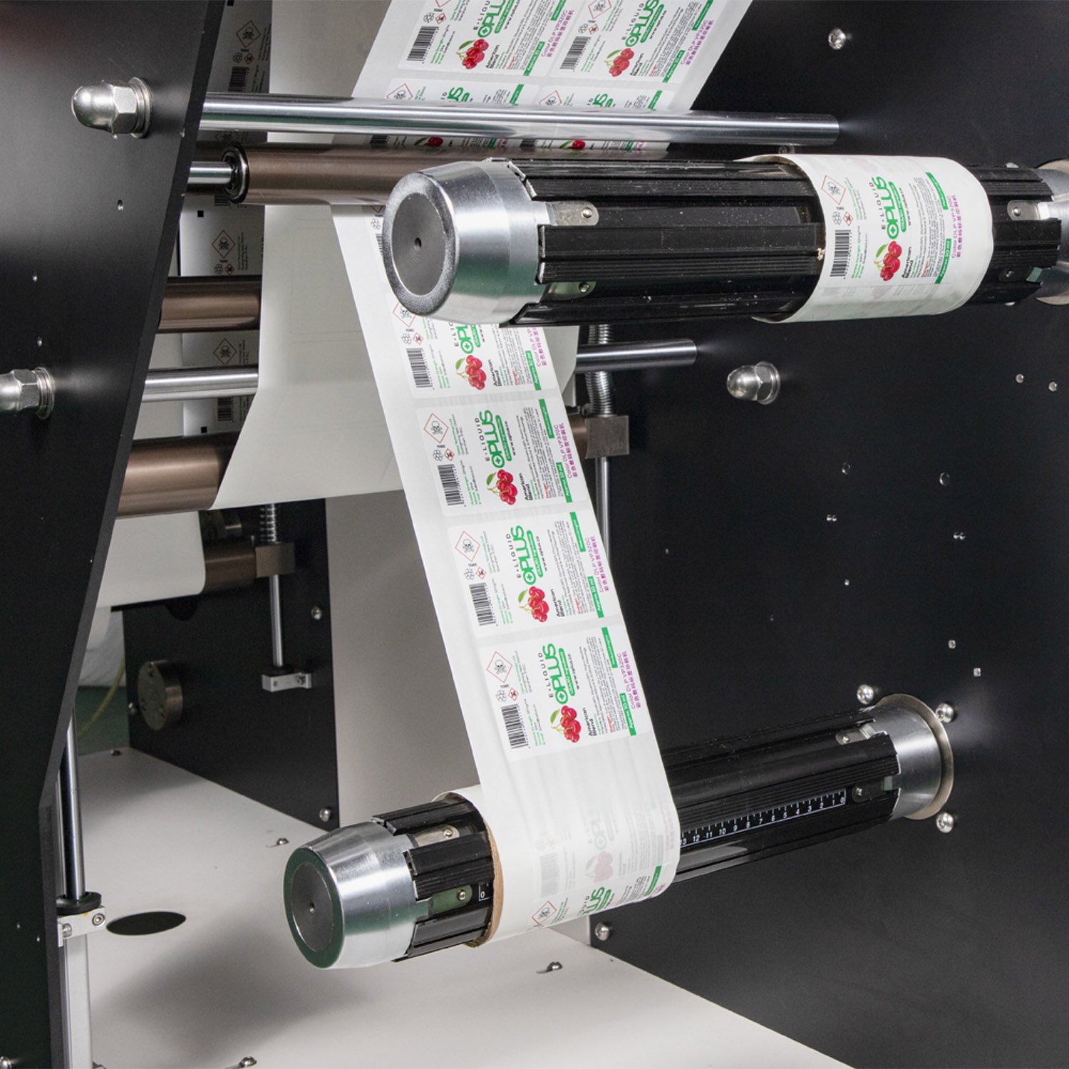 Automatic Digital Adhesive Sticker Label Dominator Die Cut Machines Slitter Rewinder Barcode Laser Label Die Cutting Machine